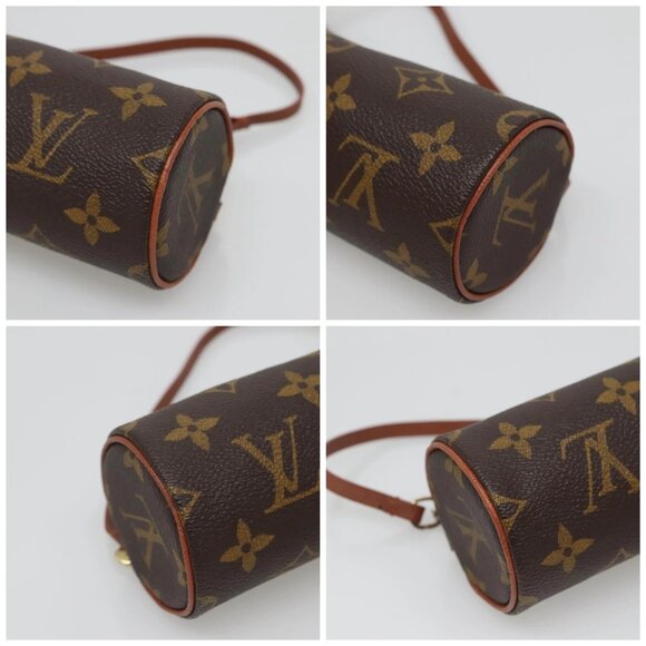LOUIS VUITTON Monogram Papillon Pouch LV Auth 142325 - Picture 14 of 16